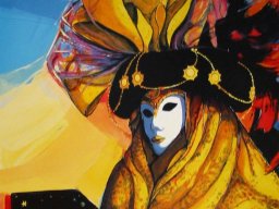 Masque miroir